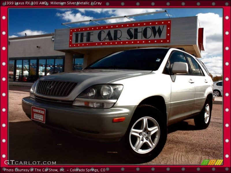 Millenium Silver Metallic / Gray 1999 Lexus RX 300 AWD