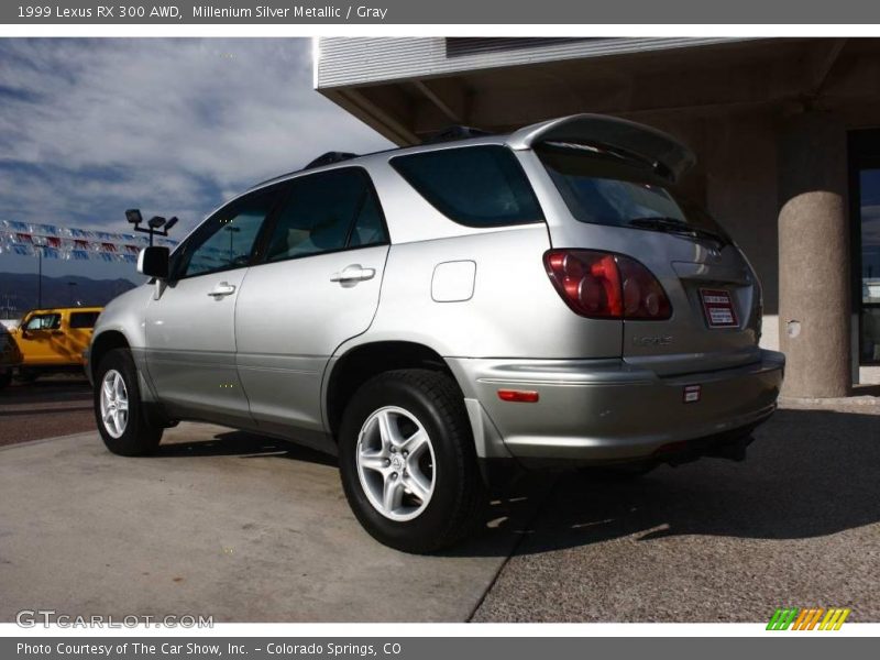 Millenium Silver Metallic / Gray 1999 Lexus RX 300 AWD