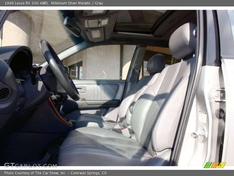 Millenium Silver Metallic / Gray 1999 Lexus RX 300 AWD