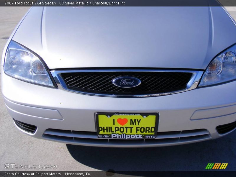 CD Silver Metallic / Charcoal/Light Flint 2007 Ford Focus ZX4 S Sedan