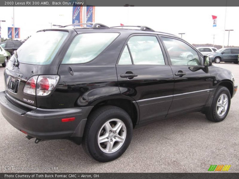 Black Onyx / Ivory 2003 Lexus RX 300 AWD