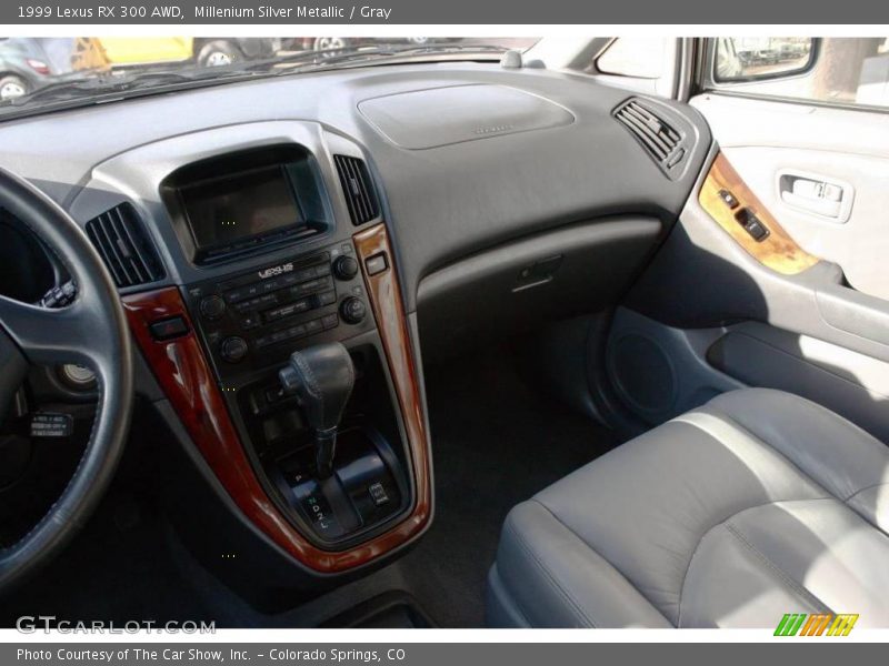 Millenium Silver Metallic / Gray 1999 Lexus RX 300 AWD