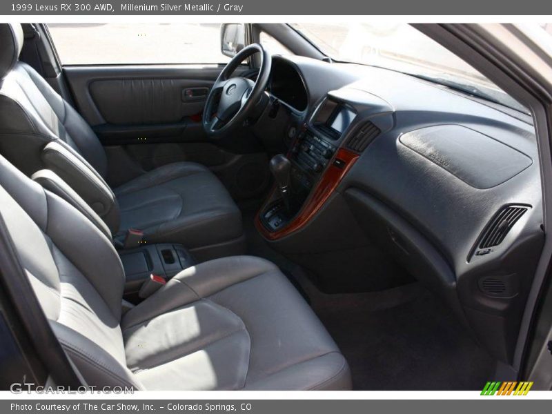 Millenium Silver Metallic / Gray 1999 Lexus RX 300 AWD