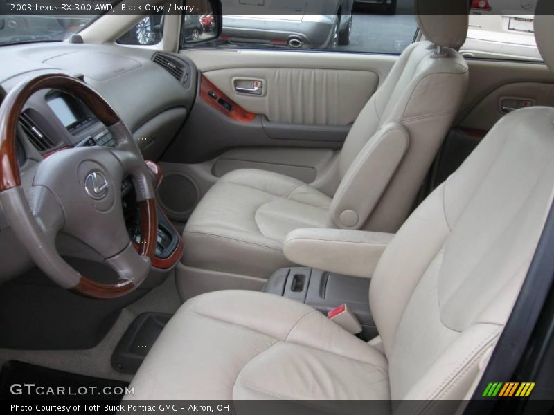 Black Onyx / Ivory 2003 Lexus RX 300 AWD
