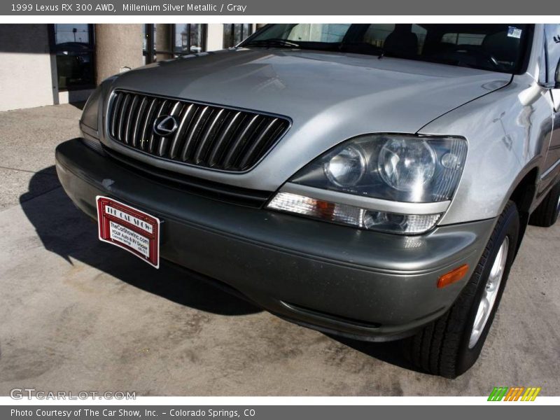 Millenium Silver Metallic / Gray 1999 Lexus RX 300 AWD