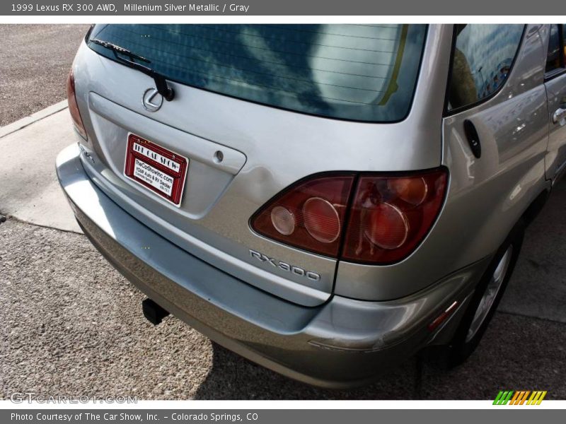 Millenium Silver Metallic / Gray 1999 Lexus RX 300 AWD