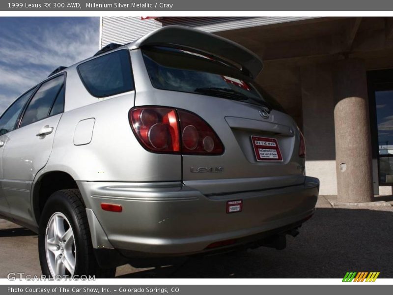 Millenium Silver Metallic / Gray 1999 Lexus RX 300 AWD