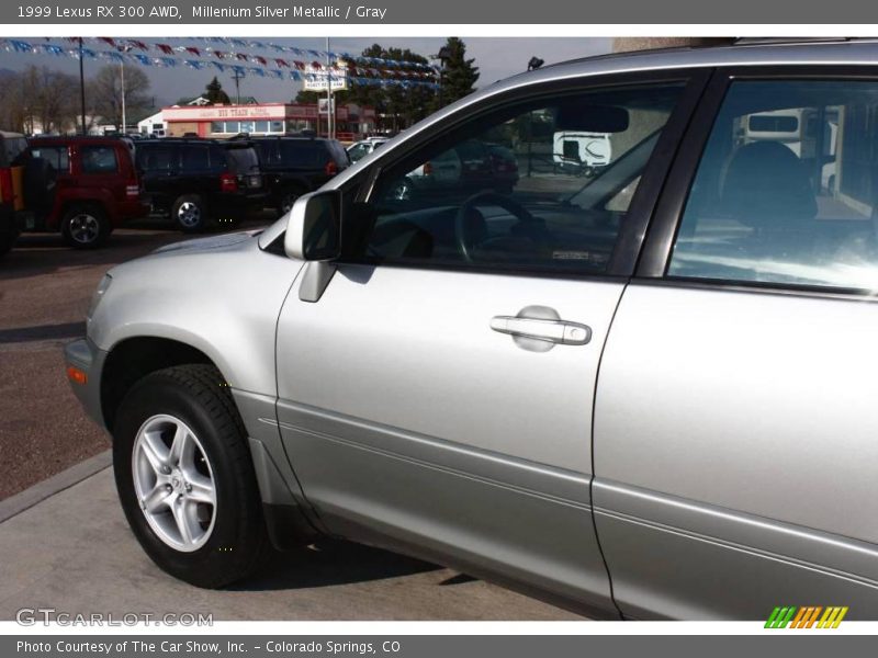 Millenium Silver Metallic / Gray 1999 Lexus RX 300 AWD