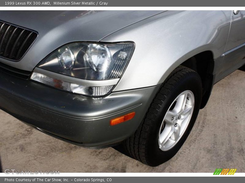Millenium Silver Metallic / Gray 1999 Lexus RX 300 AWD