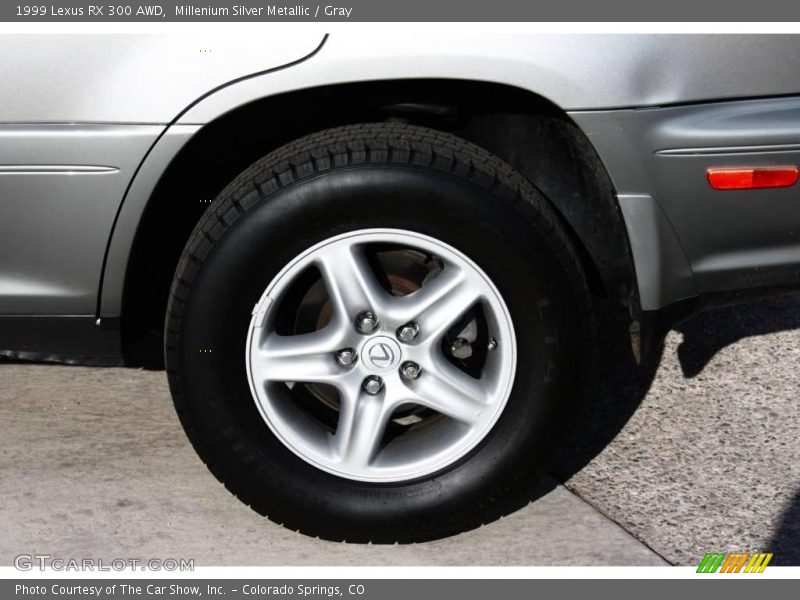 Millenium Silver Metallic / Gray 1999 Lexus RX 300 AWD