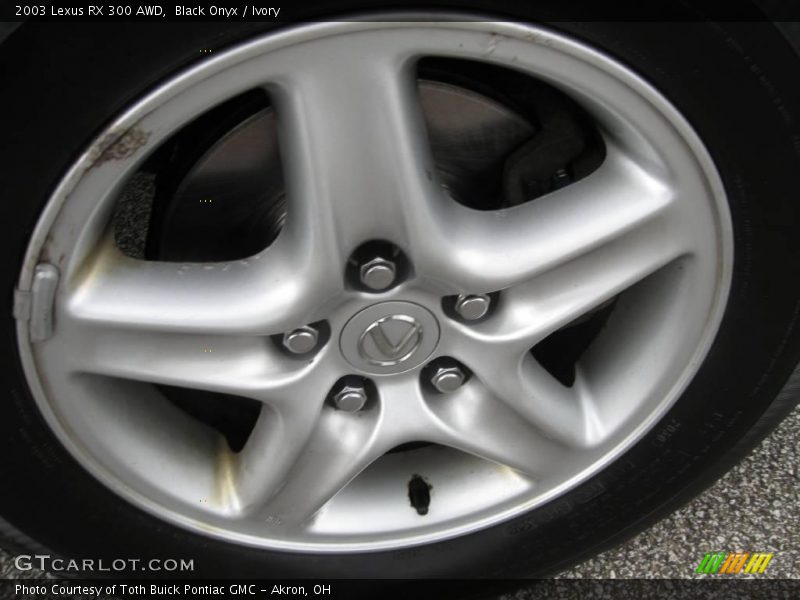 Black Onyx / Ivory 2003 Lexus RX 300 AWD