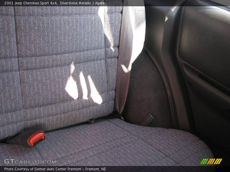Silverstone Metallic / Agate 2001 Jeep Cherokee Sport 4x4