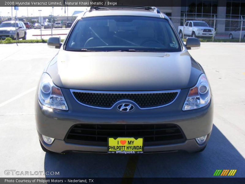 Natural Khaki Metallic / Beige 2008 Hyundai Veracruz Limited