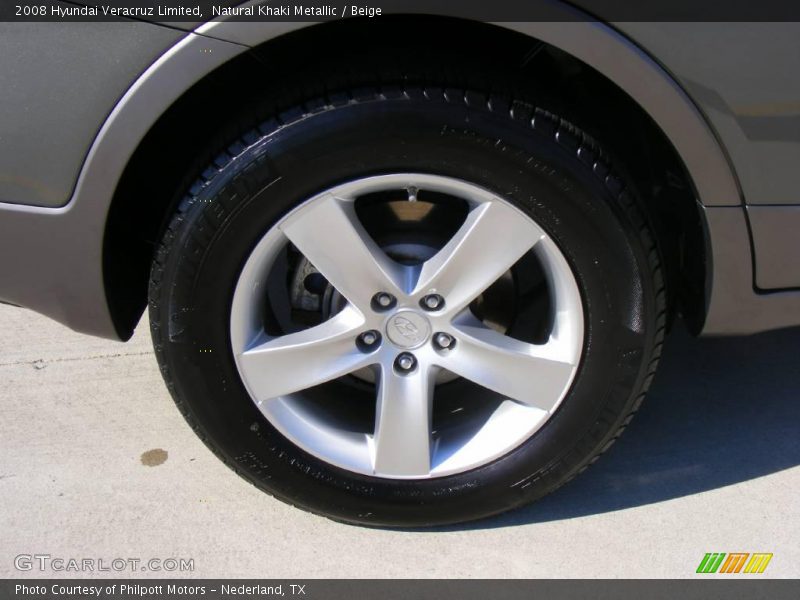 Natural Khaki Metallic / Beige 2008 Hyundai Veracruz Limited