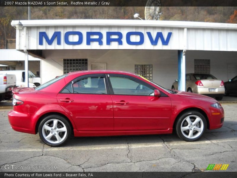 Redfire Metallic / Gray 2007 Mazda MAZDA6 s Sport Sedan