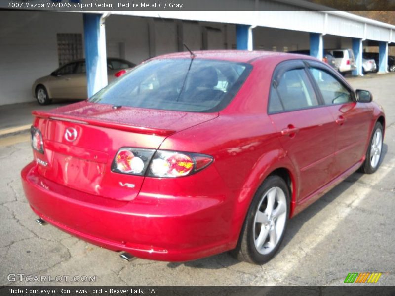 Redfire Metallic / Gray 2007 Mazda MAZDA6 s Sport Sedan