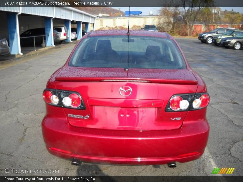 Redfire Metallic / Gray 2007 Mazda MAZDA6 s Sport Sedan