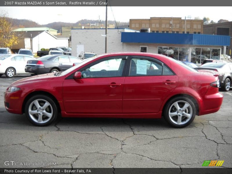 Redfire Metallic / Gray 2007 Mazda MAZDA6 s Sport Sedan