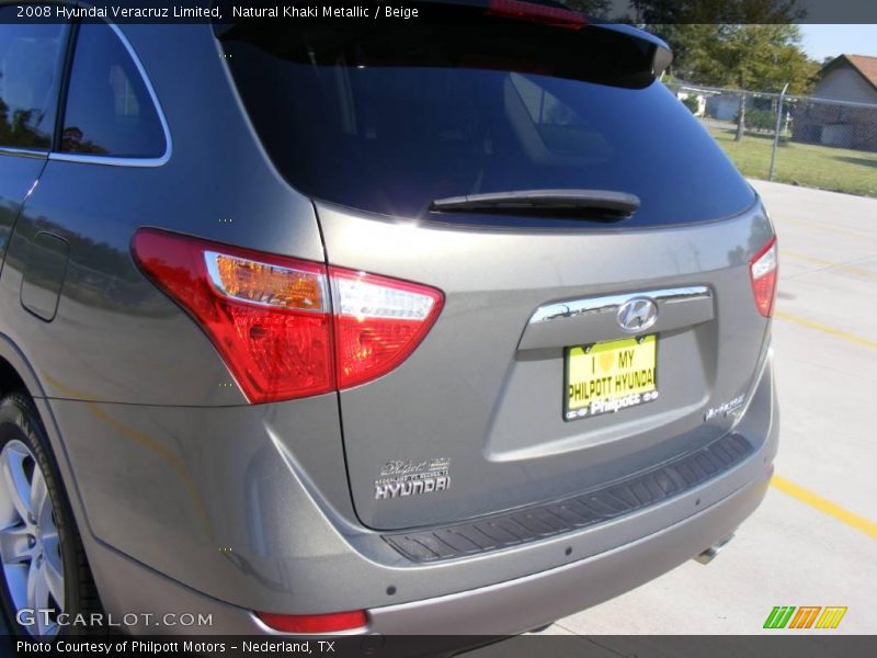 Natural Khaki Metallic / Beige 2008 Hyundai Veracruz Limited