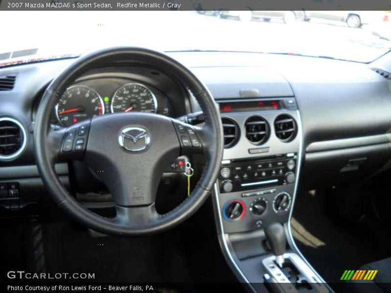 Redfire Metallic / Gray 2007 Mazda MAZDA6 s Sport Sedan