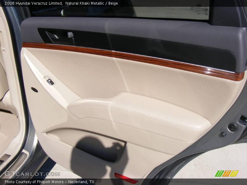 Natural Khaki Metallic / Beige 2008 Hyundai Veracruz Limited