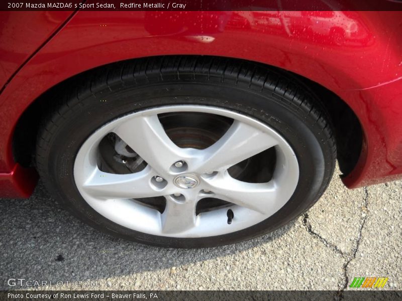 Redfire Metallic / Gray 2007 Mazda MAZDA6 s Sport Sedan