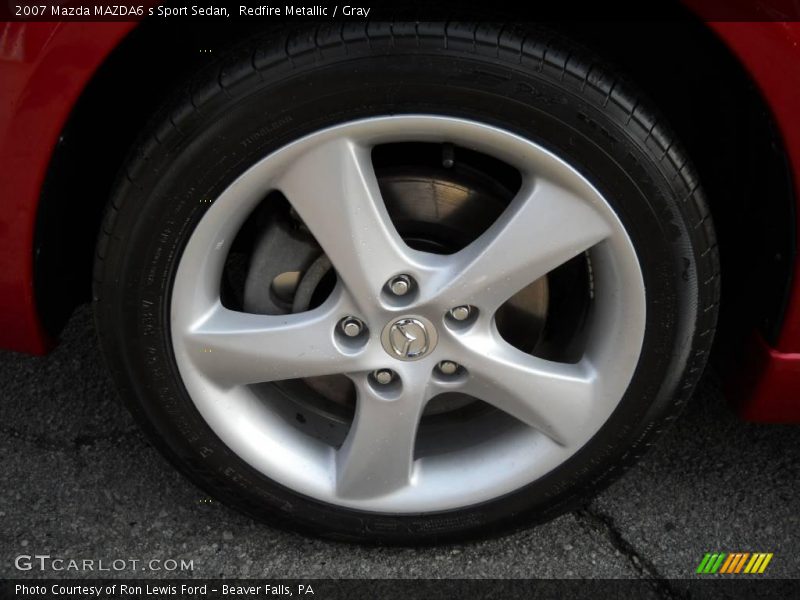 Redfire Metallic / Gray 2007 Mazda MAZDA6 s Sport Sedan