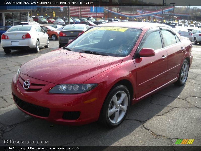 Redfire Metallic / Gray 2007 Mazda MAZDA6 s Sport Sedan