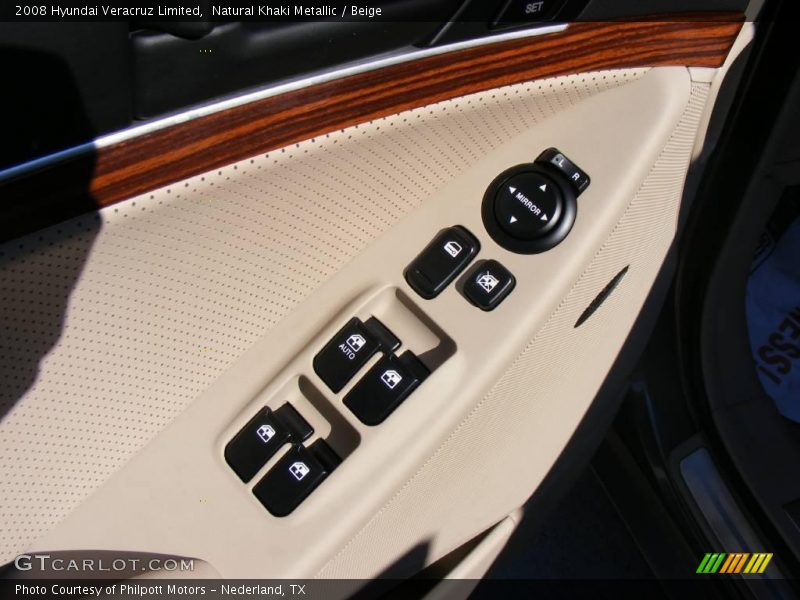 Natural Khaki Metallic / Beige 2008 Hyundai Veracruz Limited
