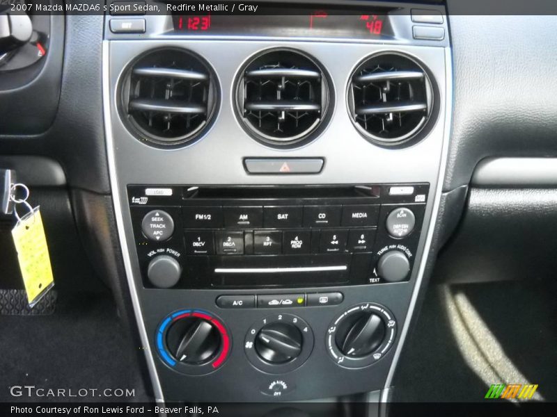 Redfire Metallic / Gray 2007 Mazda MAZDA6 s Sport Sedan