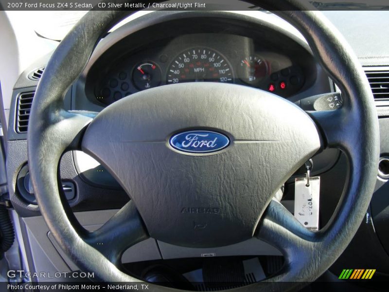 CD Silver Metallic / Charcoal/Light Flint 2007 Ford Focus ZX4 S Sedan