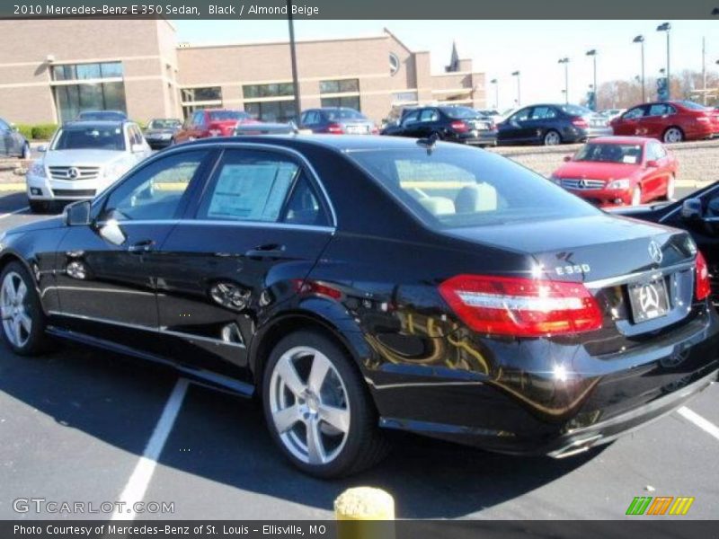 Black / Almond Beige 2010 Mercedes-Benz E 350 Sedan