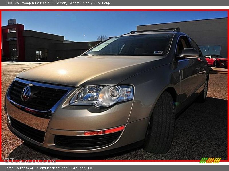 Wheat Beige / Pure Beige 2006 Volkswagen Passat 2.0T Sedan