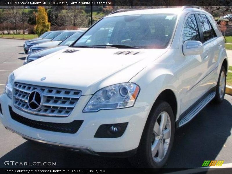 Arctic White / Cashmere 2010 Mercedes-Benz ML 350 4Matic