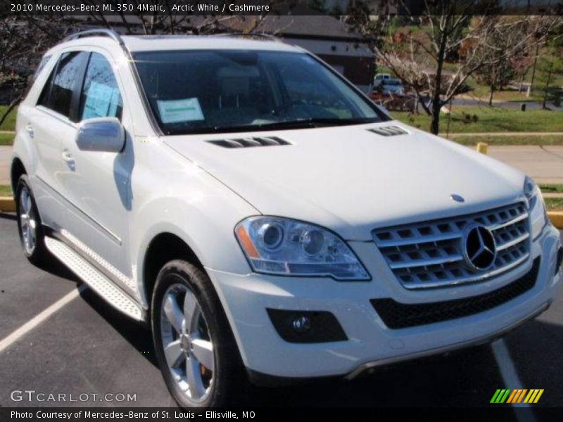 Arctic White / Cashmere 2010 Mercedes-Benz ML 350 4Matic