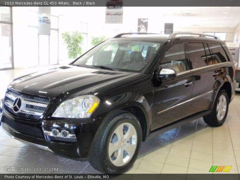 Black / Black 2010 Mercedes-Benz GL 450 4Matic