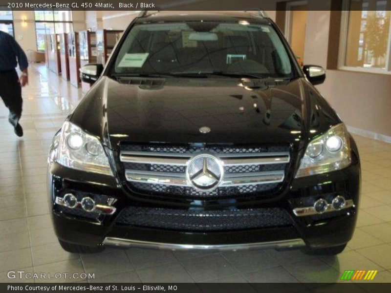 Black / Black 2010 Mercedes-Benz GL 450 4Matic
