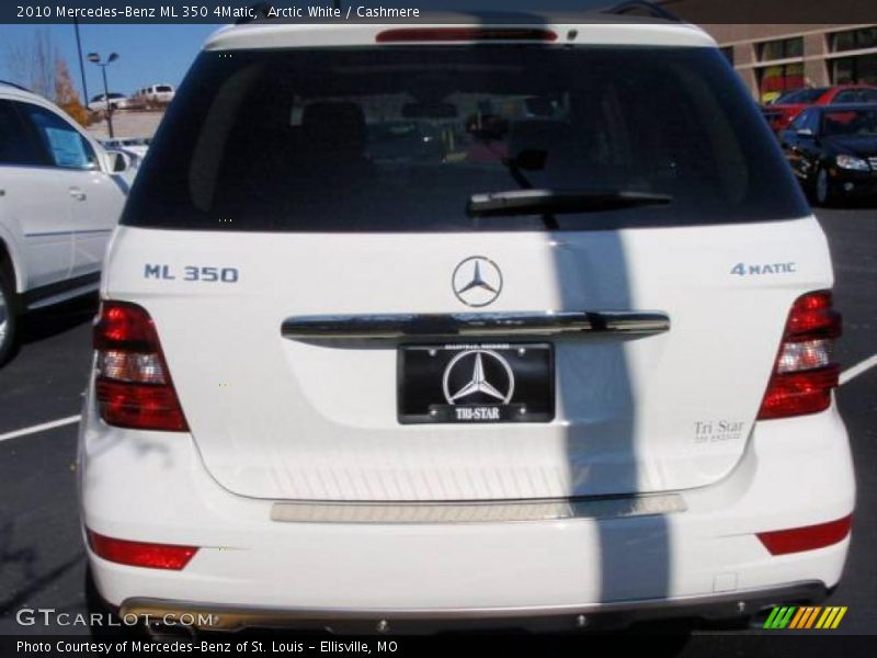 Arctic White / Cashmere 2010 Mercedes-Benz ML 350 4Matic