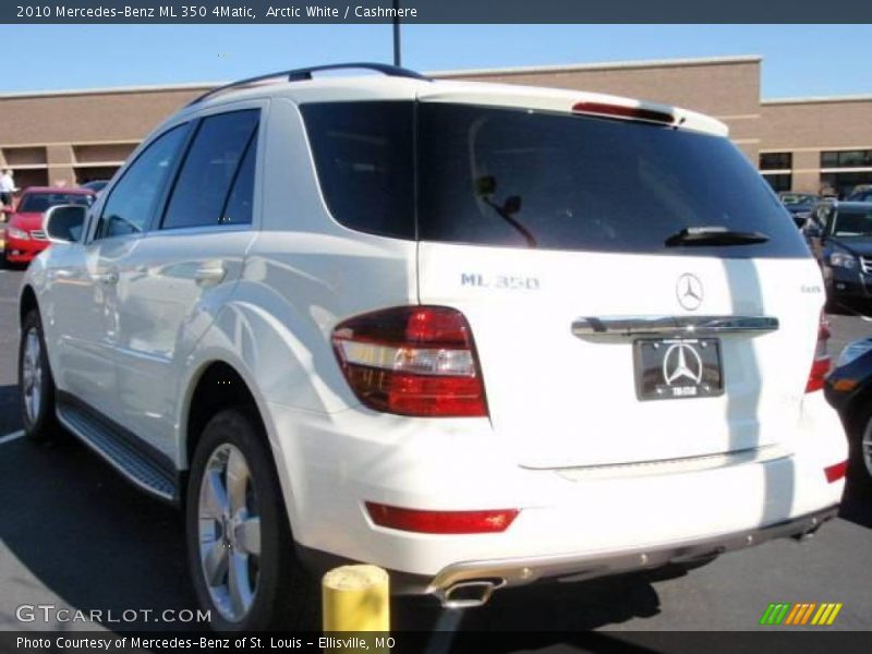 Arctic White / Cashmere 2010 Mercedes-Benz ML 350 4Matic
