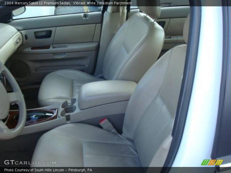 Vibrant White / Medium Parchment 2004 Mercury Sable LS Premium Sedan