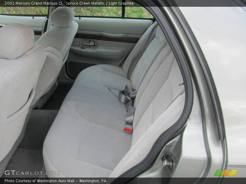 Spruce Green Metallic / Light Graphite 2001 Mercury Grand Marquis LS