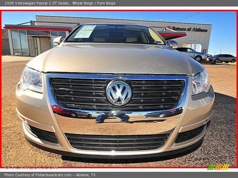 Wheat Beige / Pure Beige 2006 Volkswagen Passat 2.0T Sedan