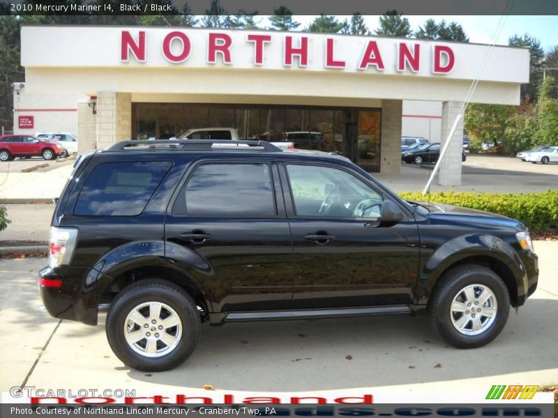 Black / Black 2010 Mercury Mariner I4