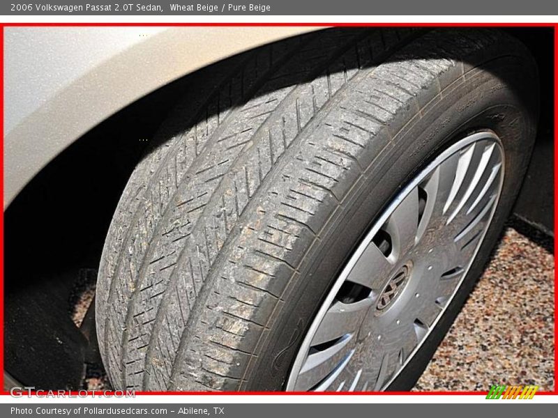 Wheat Beige / Pure Beige 2006 Volkswagen Passat 2.0T Sedan
