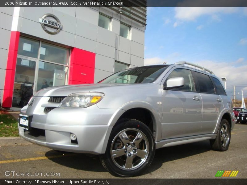 Cool Silver Metallic / Charcoal 2006 Mitsubishi Outlander SE 4WD