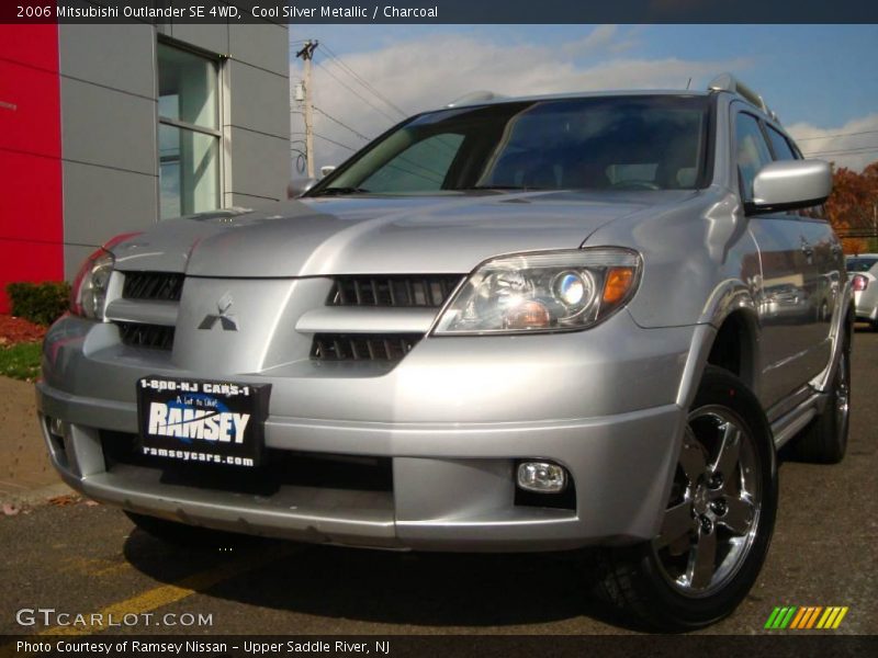 Cool Silver Metallic / Charcoal 2006 Mitsubishi Outlander SE 4WD