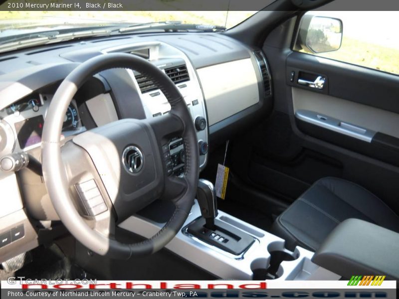 Black / Black 2010 Mercury Mariner I4