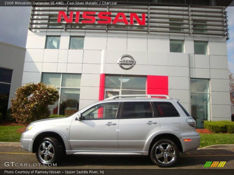 Cool Silver Metallic / Charcoal 2006 Mitsubishi Outlander SE 4WD