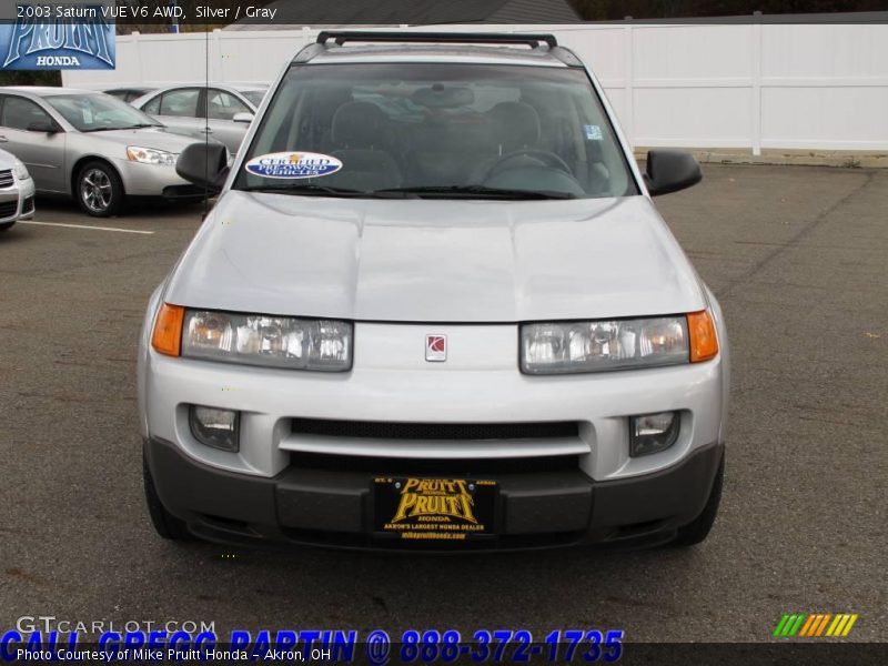 Silver / Gray 2003 Saturn VUE V6 AWD