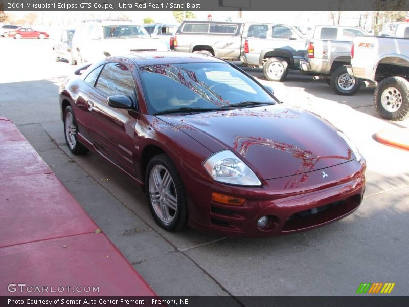 Ultra Red Pearl / Sand Blast 2004 Mitsubishi Eclipse GTS Coupe